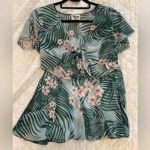 Show Me Your MuMu crop top and skirt set